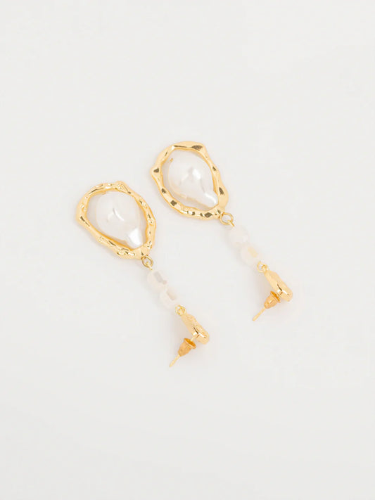 Pearl Drop Earrings - KFK